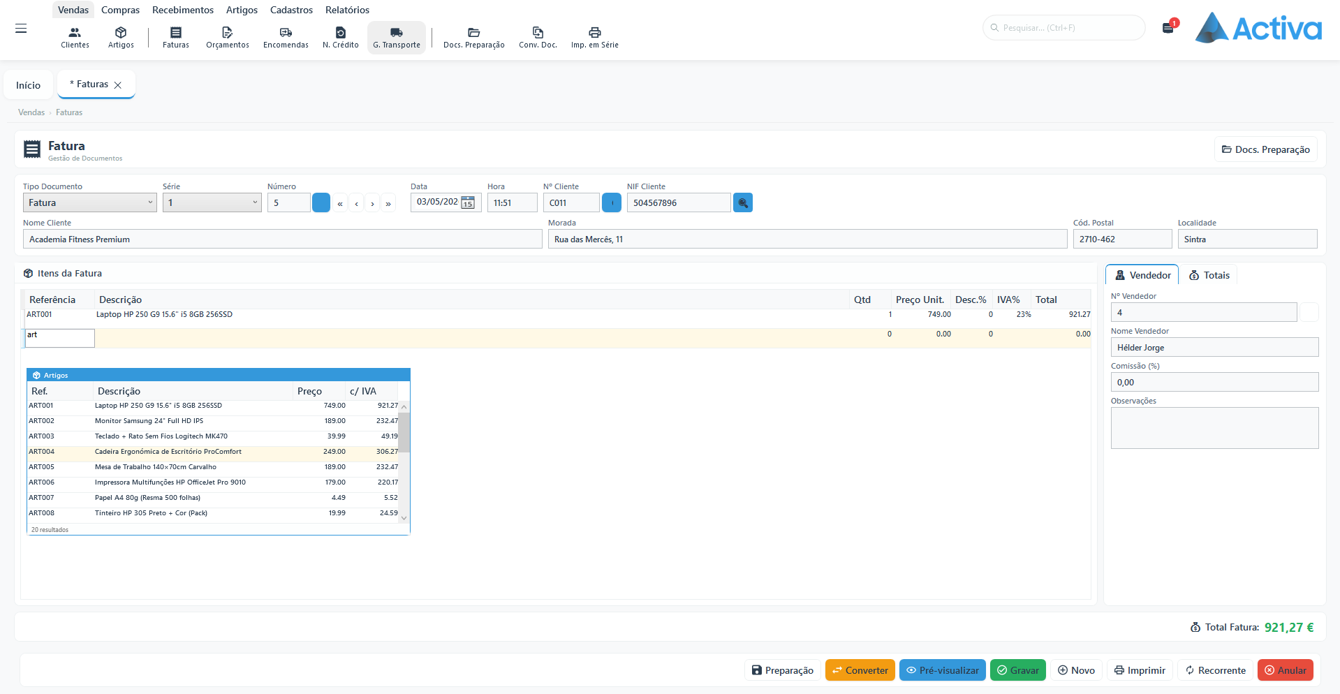 ACTIVA Software